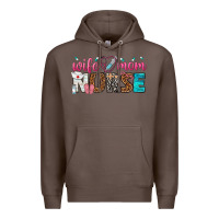 Coffee wife mom nurse Premium Hoodie - texasbilliewilder