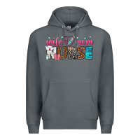 Rock wife mom nurse Premium Hoodie - texasbilliewilder