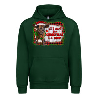 Forest Green all i want for christmas is a cow highland calf Urban Hoodie - RanaPortraitStore