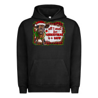 Pigment Black all i want for christmas is a cow highland calf Urban Hoodie - RanaPortraitStore