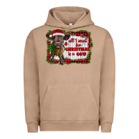 Pigment Burro all i want for christmas is a cow highland calf Urban Hoodie - RanaPortraitStore