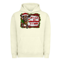 Pigment Pistachio all i want for christmas is a cow highland calf Urban Hoodie - RanaPortraitStore
