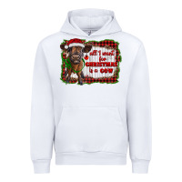 White all i want for christmas is a cow highland calf Urban Hoodie - RanaPortraitStore
