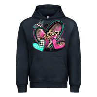 Navy race hearts Urban Hoodie - Zillion Design Studio