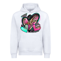 White race hearts Urban Hoodie - Zillion Design Studio