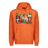 Carrot dominican republic coffee cups Premium Hoodie - Zillion Design Studio