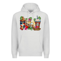Dove Grey dominican republic coffee cups Premium Hoodie - Zillion Design Studio
