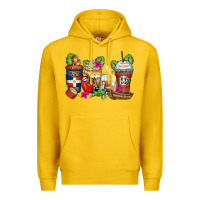 Lemon dominican republic coffee cups Premium Hoodie - Zillion Design Studio