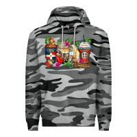 Slate Camo dominican republic coffee cups Premium Hoodie - Zillion Design Studio