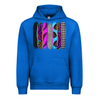 Cobalt race brushstrokes Urban Hoodie - Zillion Design Studio