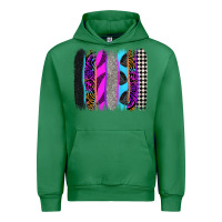 Emerald race brushstrokes Urban Hoodie - Zillion Design Studio