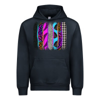 Navy race brushstrokes Urban Hoodie - Zillion Design Studio