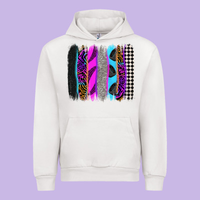 Race Brushstrokes Urban Hoodie Designed By Zillion Design Studio