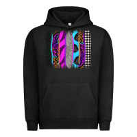 Pigment Black race brushstrokes Urban Hoodie - Zillion Design Studio