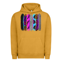 Pigment Peanut Butter race brushstrokes Urban Hoodie - Zillion Design Studio