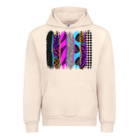Sandshell race brushstrokes Urban Hoodie - Zillion Design Studio