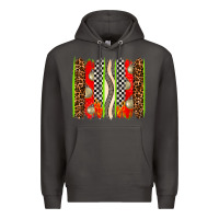 Smoke race brushstrokes Premium Hoodie - AdoDesignShop