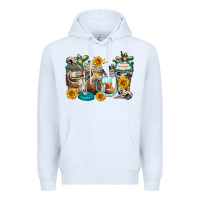 White bull skull coffee cups Premium Hoodie - Zillion Design Studio