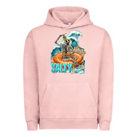 Pigment Salmon stay salty Urban Hoodie - texasbilliewilder