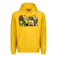 Lemon army coffee cups Premium Hoodie - Zillion Design Studio