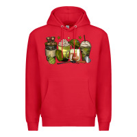 Red army coffee cups Premium Hoodie - Zillion Design Studio