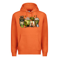Carrot army coffee cups Premium Hoodie - Zillion Design Studio