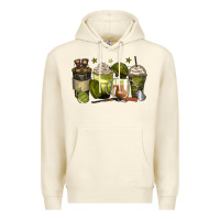 Sandshell army coffee cups Premium Hoodie - Zillion Design Studio