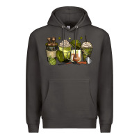 Smoke army coffee cups Premium Hoodie - Zillion Design Studio