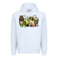 White army coffee cups Premium Hoodie - Zillion Design Studio