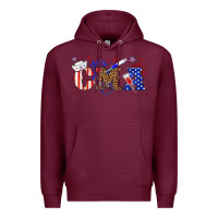 Burgundy cma certified medical Premium Hoodie - texasbilliewilder