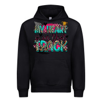 Black my heart is on that track Urban Hoodie - Zillion Design Studio