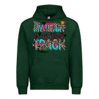 Forest Green my heart is on that track Urban Hoodie - Zillion Design Studio