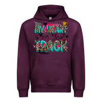 Mauve Wine my heart is on that track Urban Hoodie - Zillion Design Studio