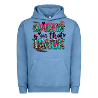 Pigment Pebble Blue my heart is on that track Urban Hoodie - Zillion Design Studio