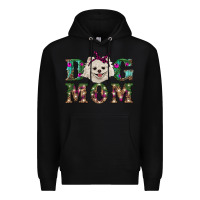 Black Christmas dog mom Pomeranian Premium Hoodie - RanaPortraitStore