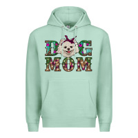 Seafoam Christmas dog mom Pomeranian Premium Hoodie - RanaPortraitStore