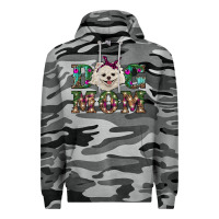 Slate Camo Christmas dog mom Pomeranian Premium Hoodie - RanaPortraitStore