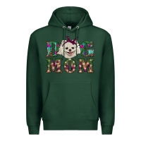 Sports Green Christmas dog mom Pomeranian Premium Hoodie - RanaPortraitStore