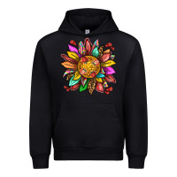 Black strawberry sunflower Urban Hoodie - texasbilliewilder