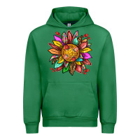 Emerald strawberry sunflower Urban Hoodie - texasbilliewilder