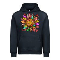 Navy strawberry sunflower Urban Hoodie - texasbilliewilder