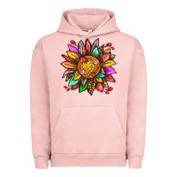 Pigment Salmon strawberry sunflower Urban Hoodie - texasbilliewilder