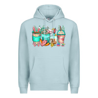 Blue Mist easter nurse coffee cups Premium Hoodie - Zillion Design Studio