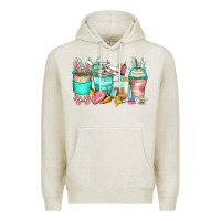 Oatmeal Heather easter nurse coffee cups Premium Hoodie - Zillion Design Studio