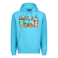 Ocean Blue easter nurse coffee cups Premium Hoodie - Zillion Design Studio