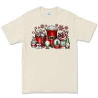 Bone Christmas Coffee Drink Premium Tee - CowhideDigitalArt