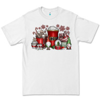 White Christmas Coffee Drink Premium Tee - CowhideDigitalArt