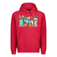 Cardinal easter nurse coffee cups Premium Hoodie - Zillion Design Studio