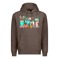 Coffee easter nurse coffee cups Premium Hoodie - Zillion Design Studio