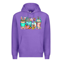 Purple easter nurse coffee cups Premium Hoodie - Zillion Design Studio